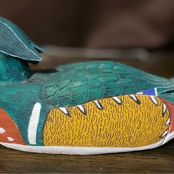 Vintage 90’s handcrafted duck decoy - Picture 2 of 4